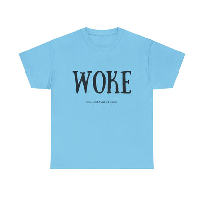 Salty Grrl Says Statement Tee - Woke