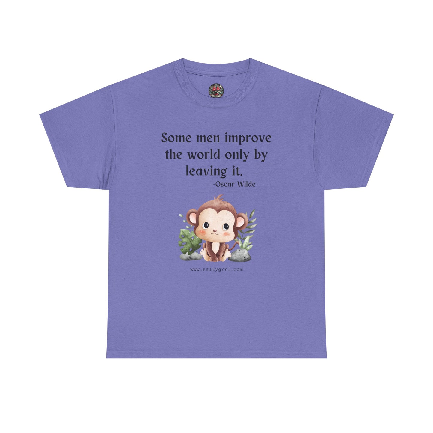 Salty Grrl Statement Tee - 'Some Men'