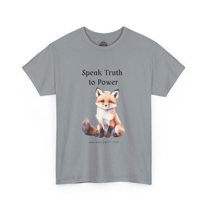 Salty Grrl Statement Tee - 'Truth Fox'