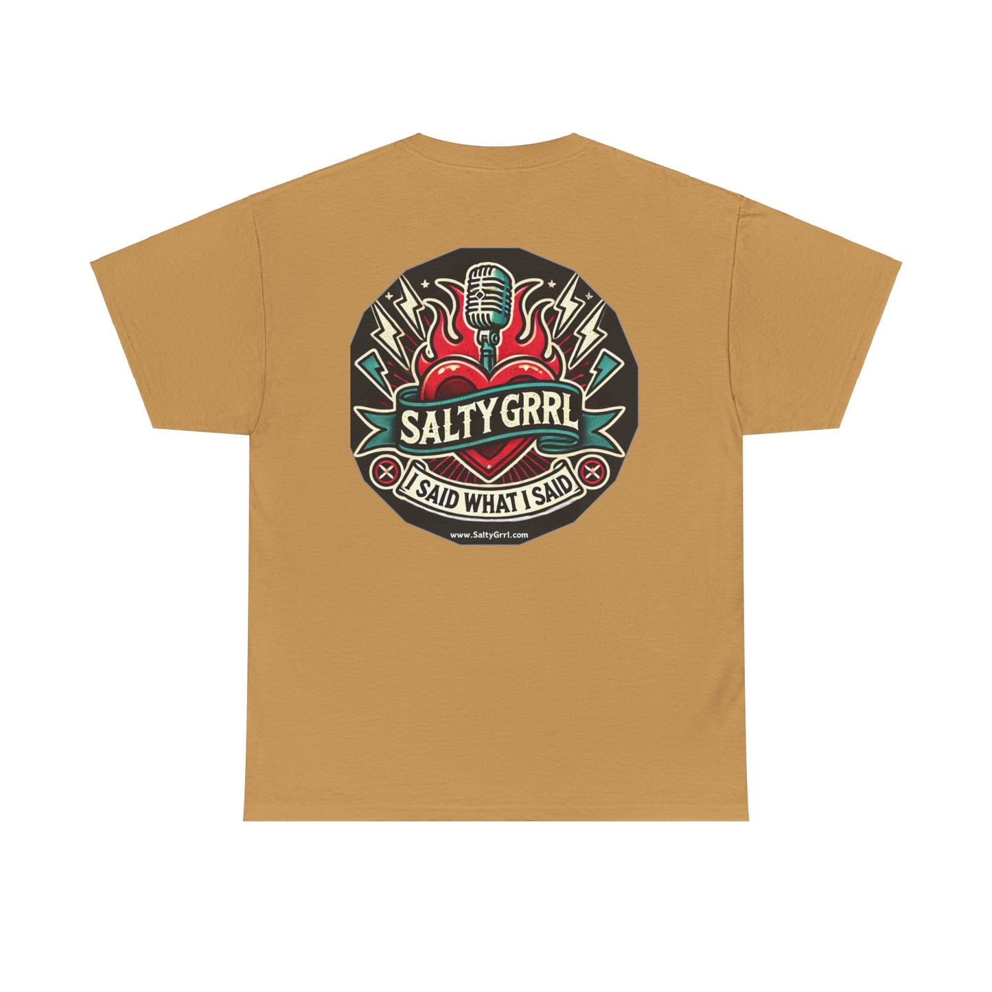 Salty Grrl Says - Human Rights Tee