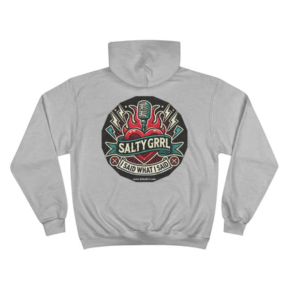 Woke Champion Hoodie - Cozy Graphic Pullover for Casual Wear