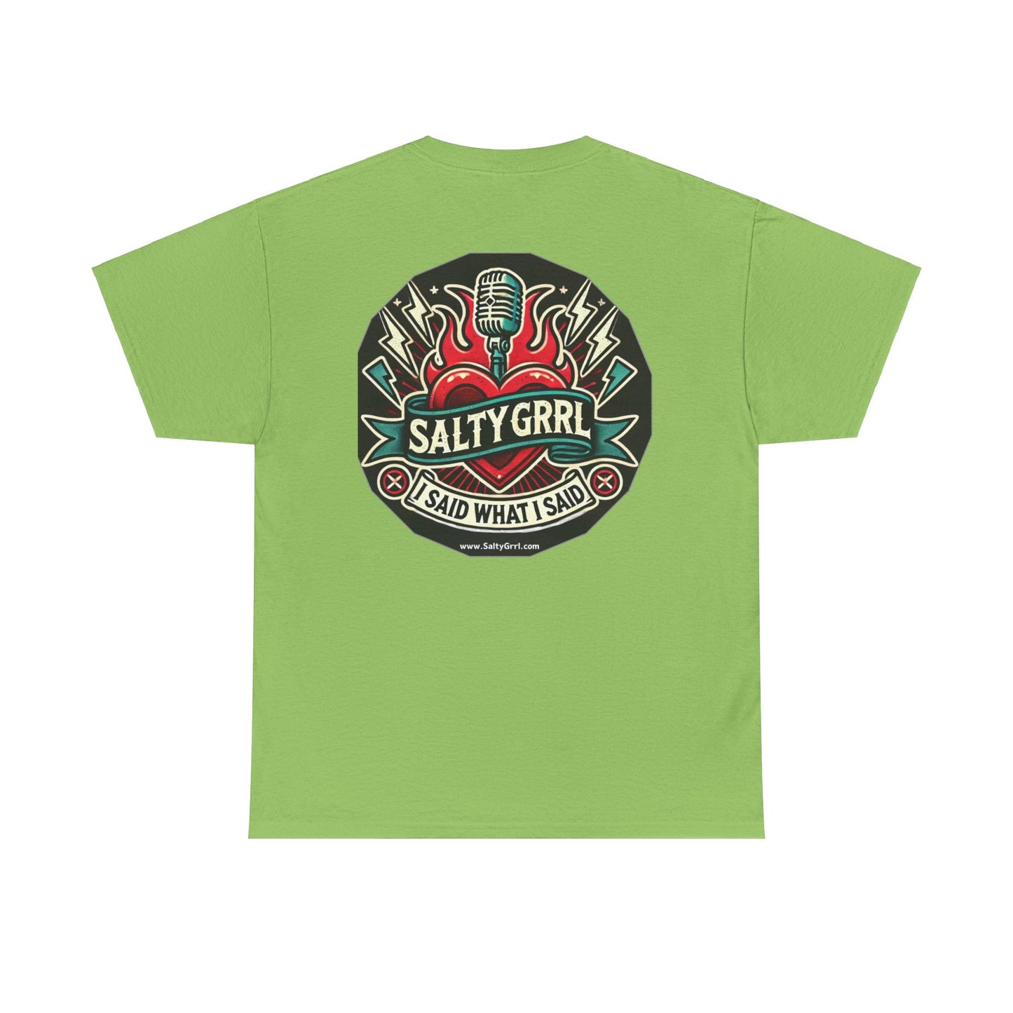 Salty Grrl Says - Human Rights Tee