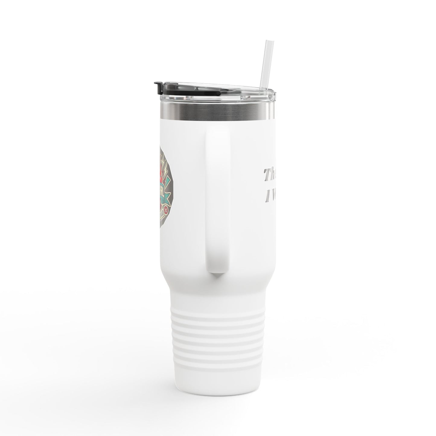 Salty Grrl Insulated Travel Mug - 40oz Motivational Tumbler with Straw