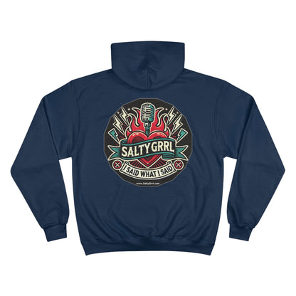 Woke Champion Hoodie - Cozy Graphic Pullover for Casual Wear