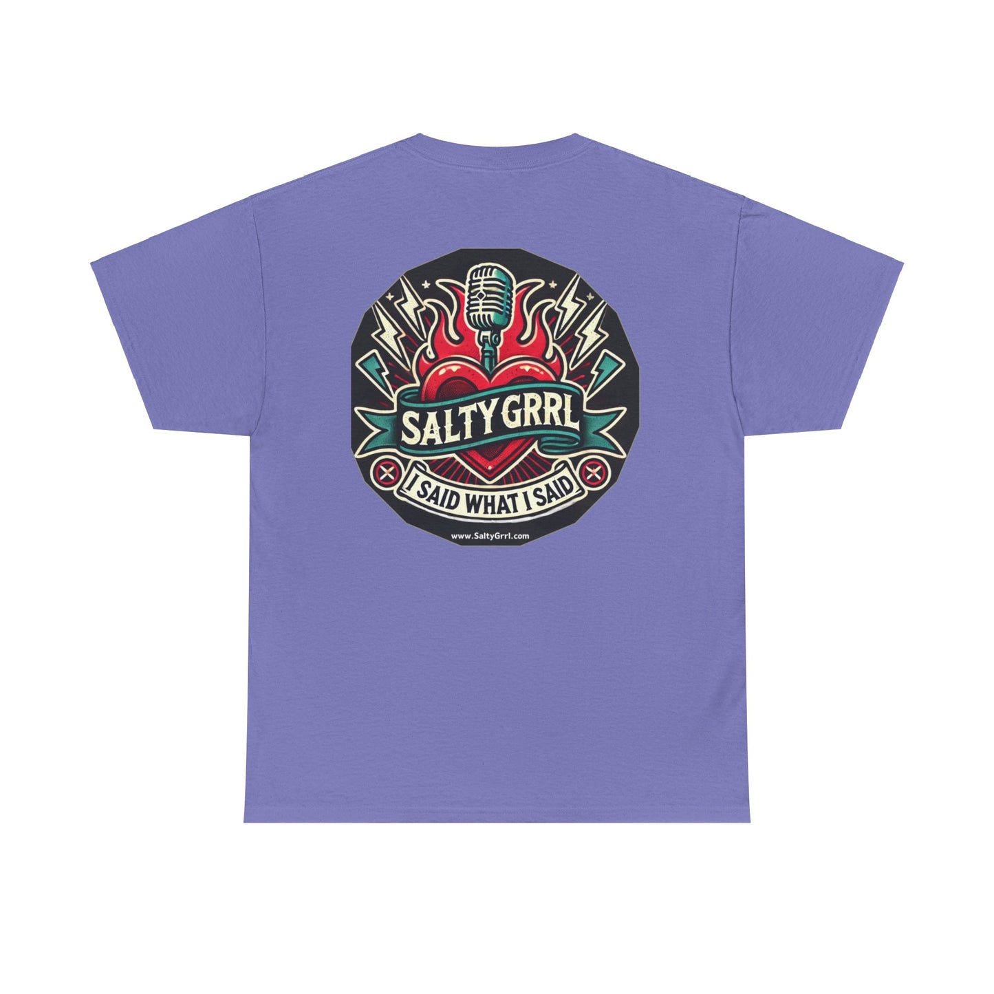 Salty Grrl Says - Human Rights Tee
