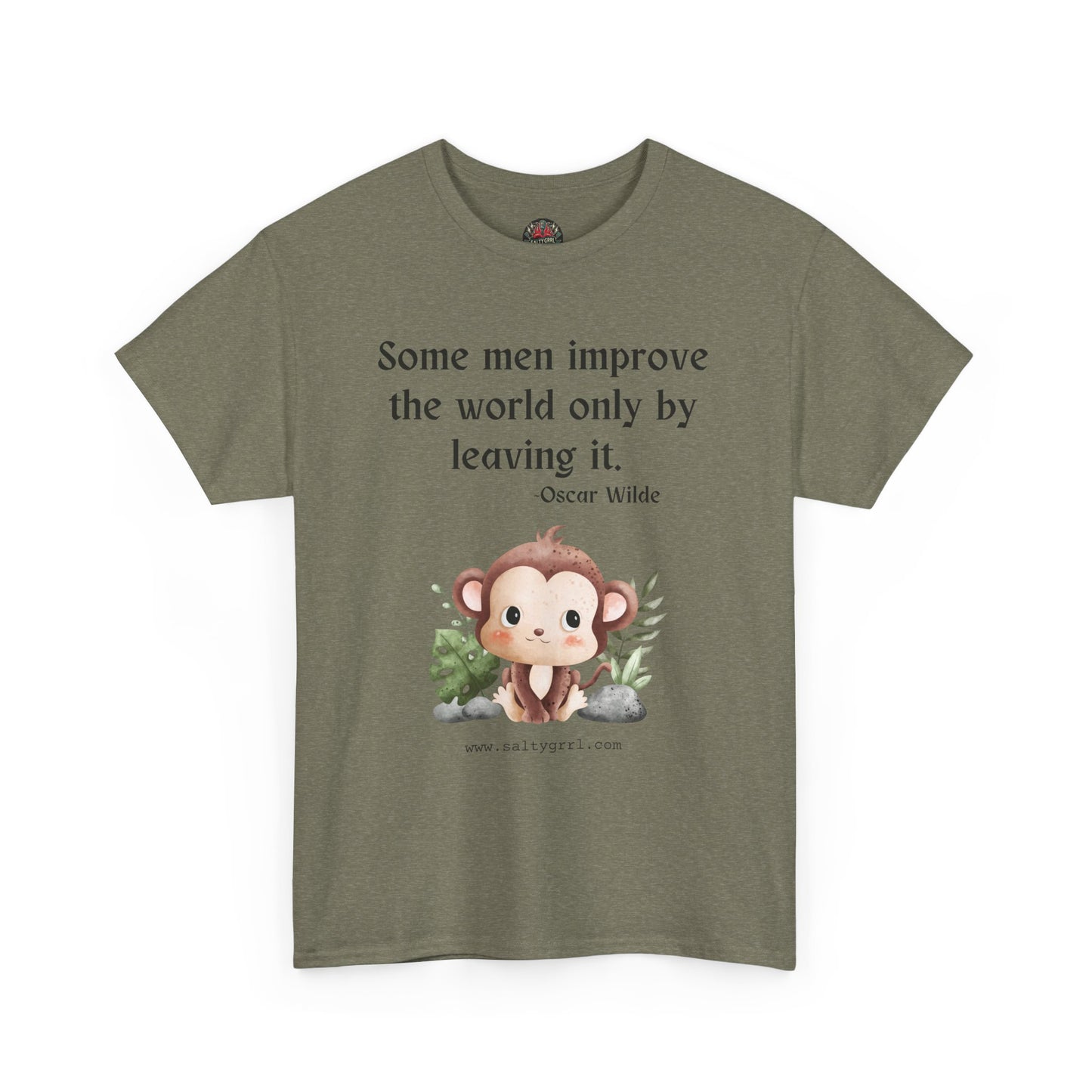 Salty Grrl Statement Tee - 'Some Men'