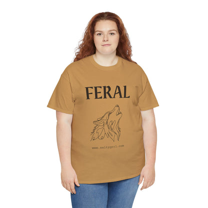 Salty Grrl Says Unisex Heavy Cotton Tee - 'Feral'