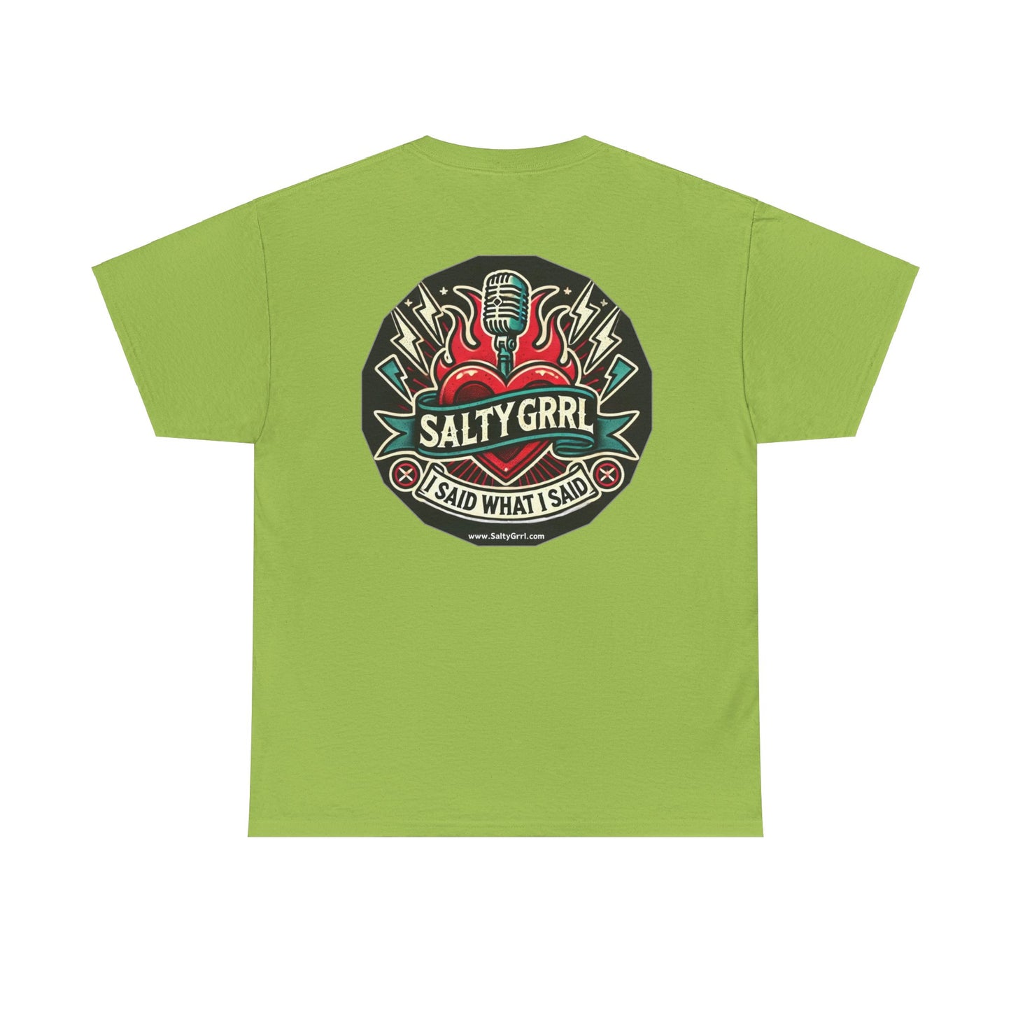 Salty Grrl Says Statement Tee - 'The Hell I Won’t'