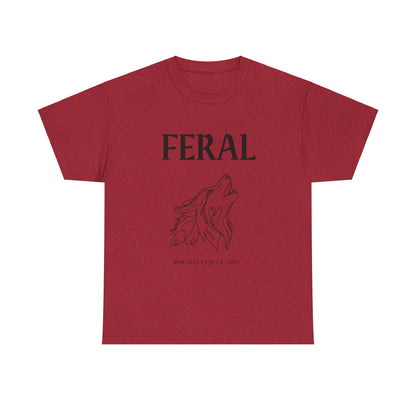 Salty Grrl Says Unisex Heavy Cotton Tee - 'Feral'