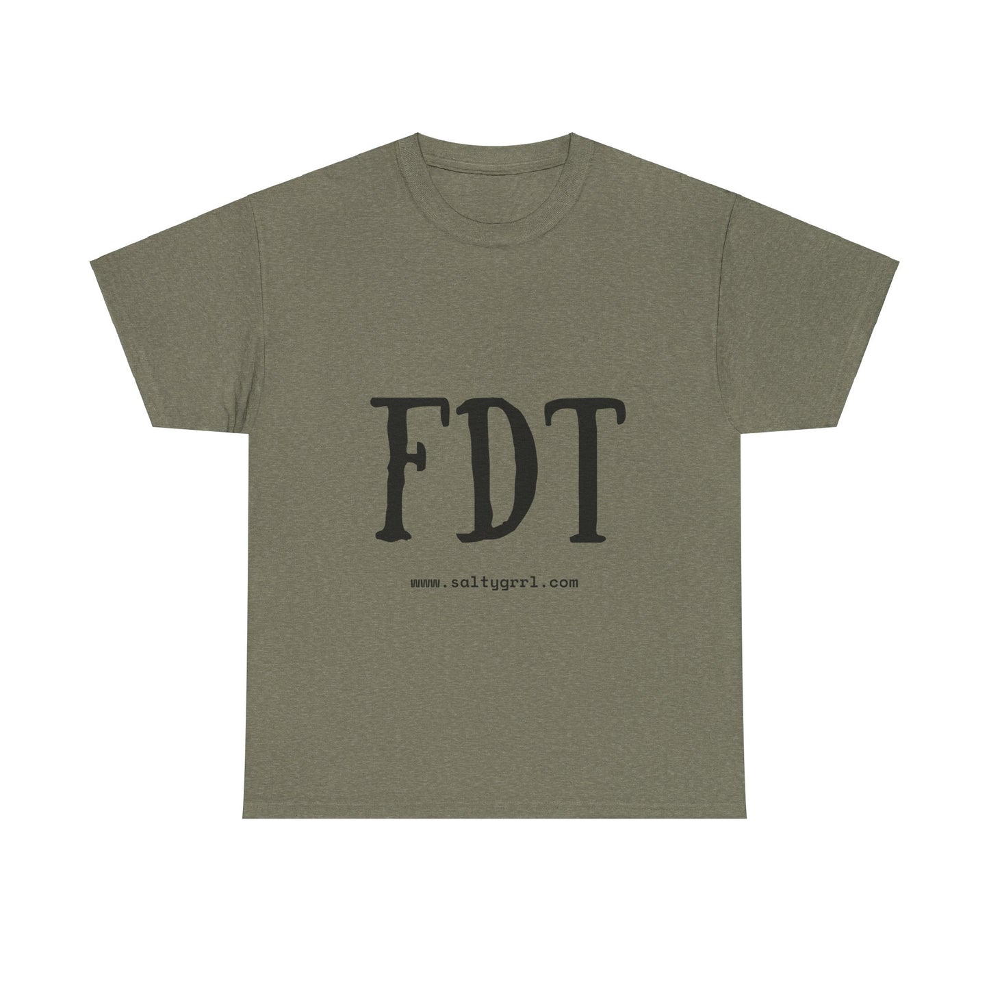 Salty Grrl Statement Tee - FDT Statement Shirt
