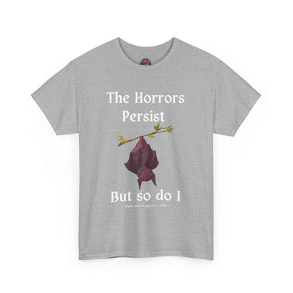 Salty Grrl Statement Tee - 'Horrors Persist'