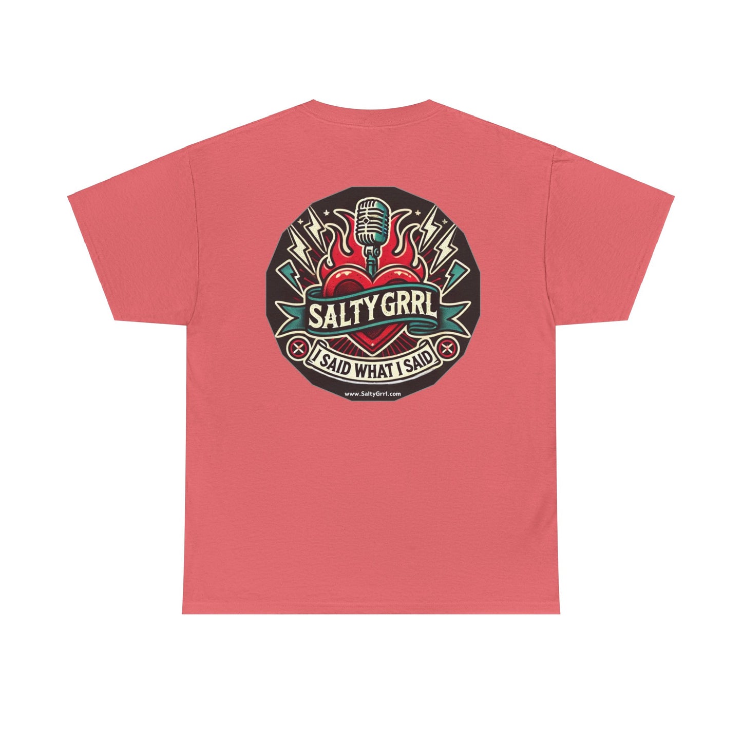 Salty Grrl Says Statement Tee - Woke
