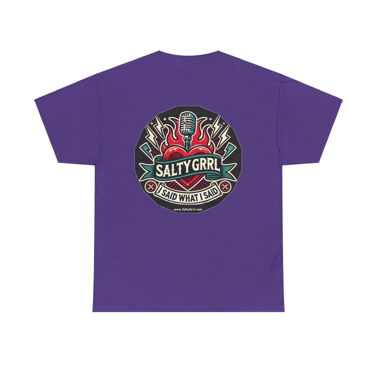 Salty Grrl Says Unisex Heavy Cotton Tee - 'Feral'