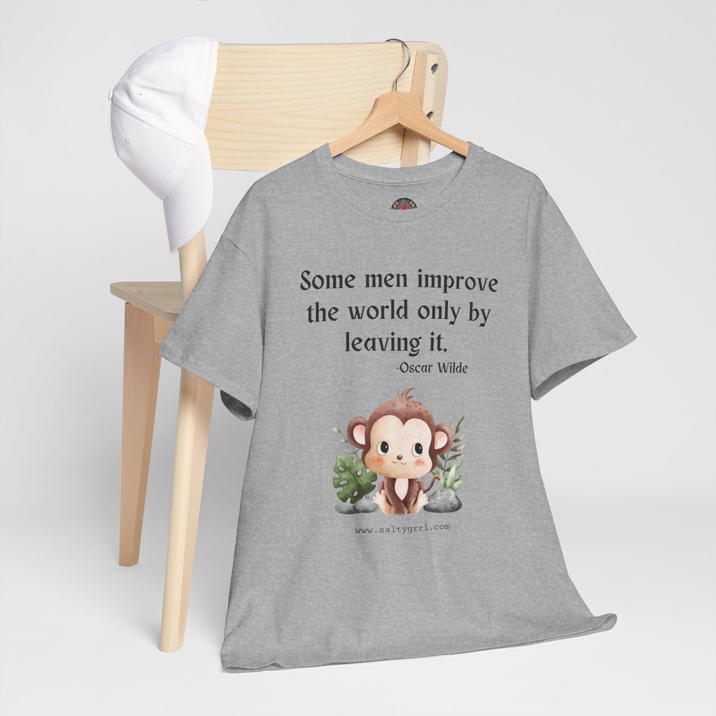 Salty Grrl Statement Tee - 'Some Men'