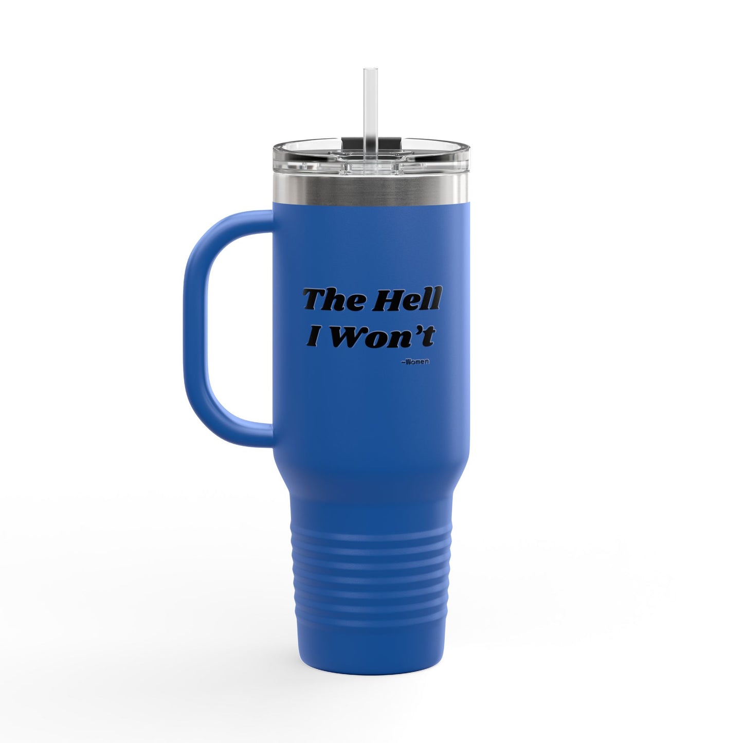 Salty Grrl Insulated Travel Mug - 40oz Motivational Tumbler with Straw