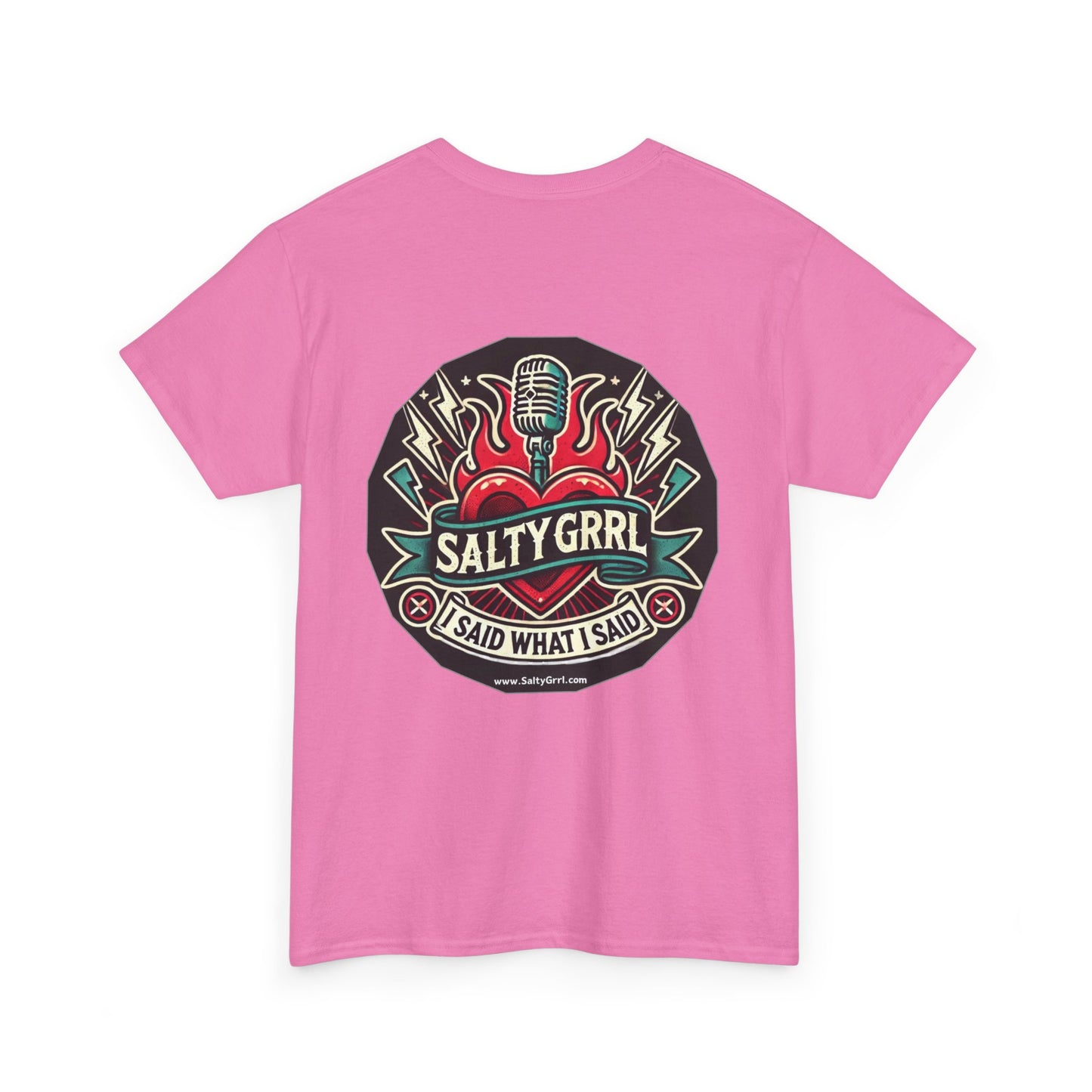 Salty Grrl Says Unisex Heavy Cotton Tee - 'Feral'