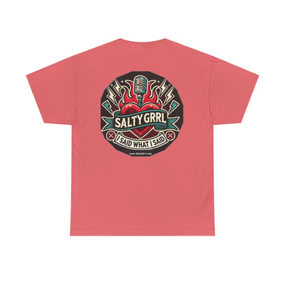 Salty Grrl Says - Human Rights Tee