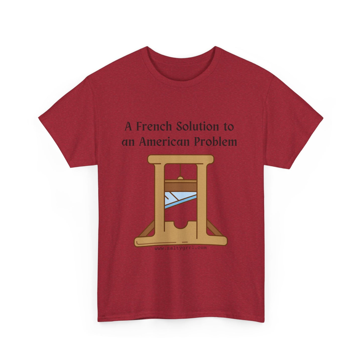 Salty Grrl Statement Tee - 'French Solution'