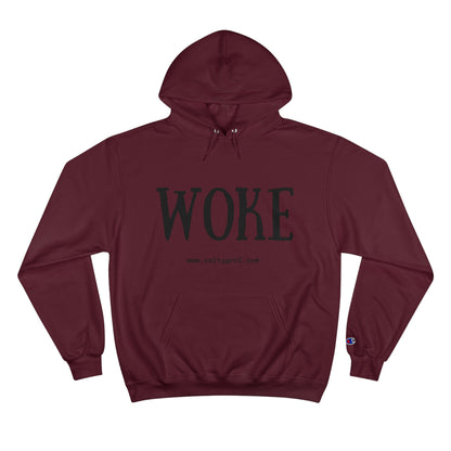 Woke Champion Hoodie - Cozy Graphic Pullover for Casual Wear