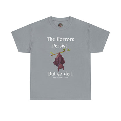 Salty Grrl Statement Tee - 'Horrors Persist'