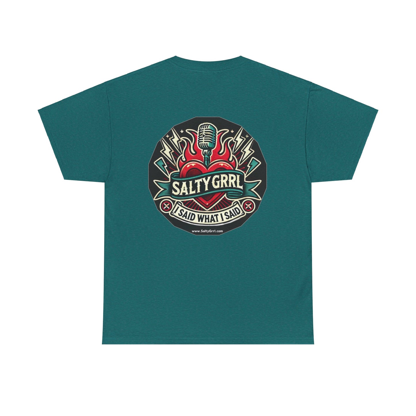 Salty Grrl Says Unisex Heavy Cotton Tee - 'Feral'