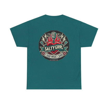 Salty Grrl Says Unisex Heavy Cotton Tee - 'Feral'