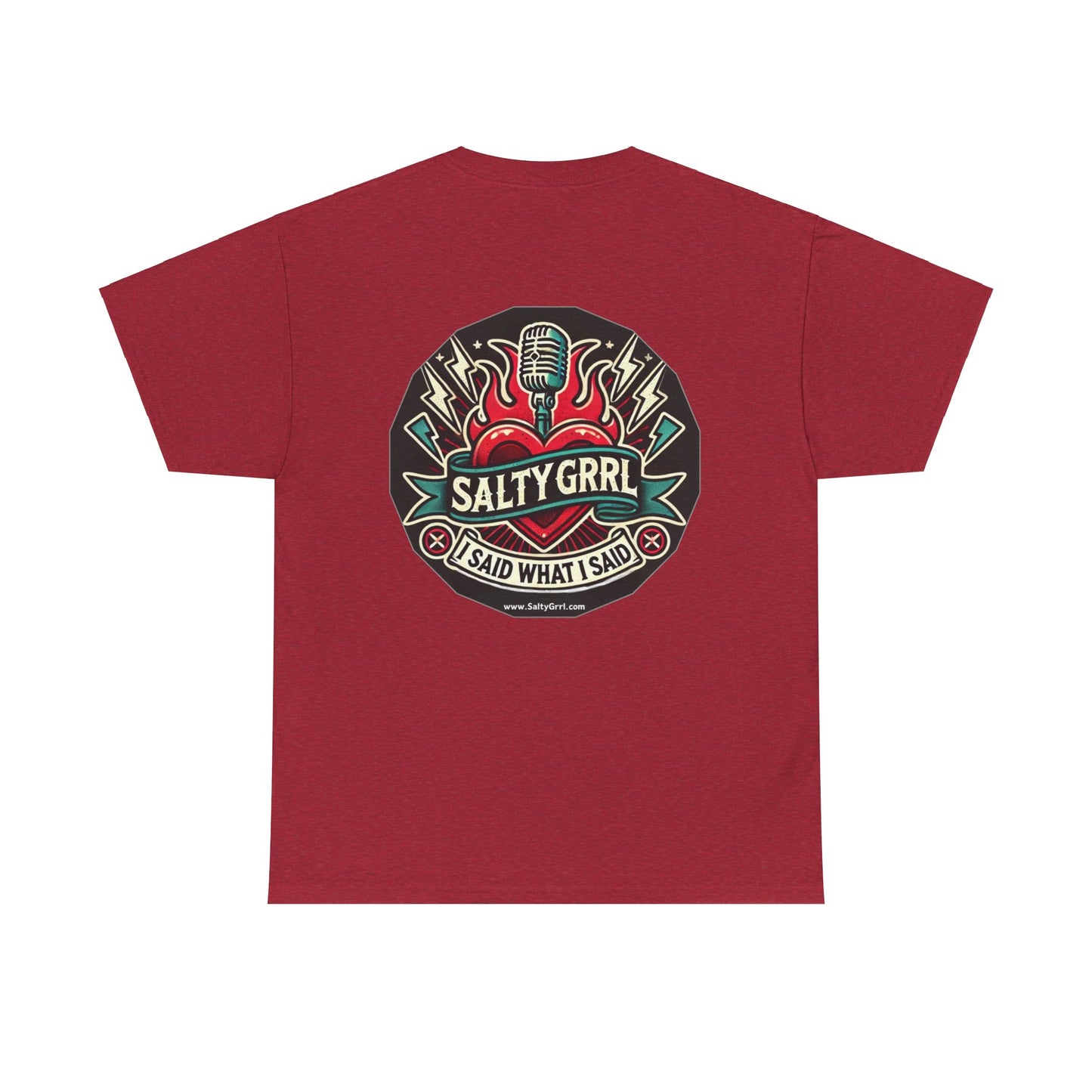 Salty Grrl Says Unisex Heavy Cotton Tee - 'Feral'