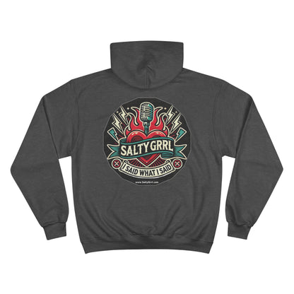 Woke Champion Hoodie - Cozy Graphic Pullover for Casual Wear