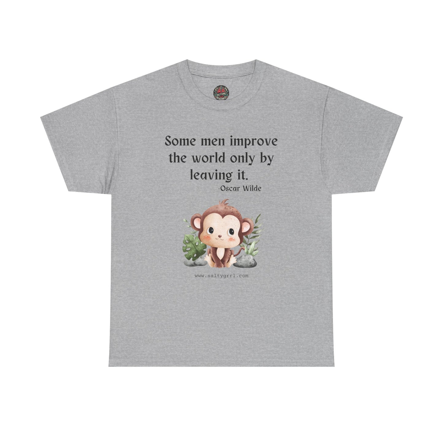 Salty Grrl Statement Tee - 'Some Men'