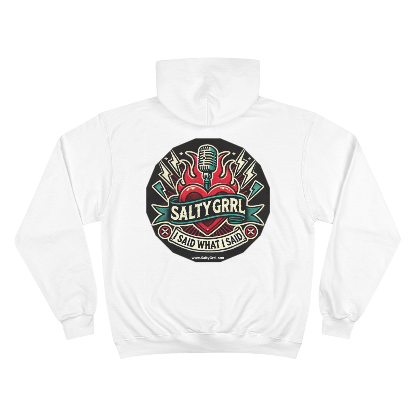 Woke Champion Hoodie - Cozy Graphic Pullover for Casual Wear