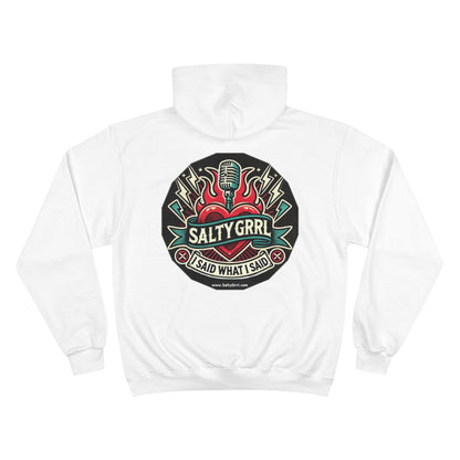 Woke Champion Hoodie - Cozy Graphic Pullover for Casual Wear