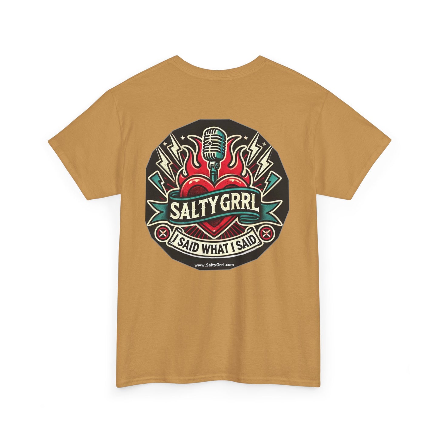 Salty Grrl Says - Human Rights Tee