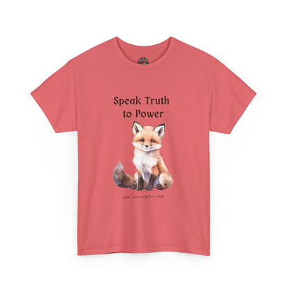 Salty Grrl Statement Tee - 'Truth Fox'