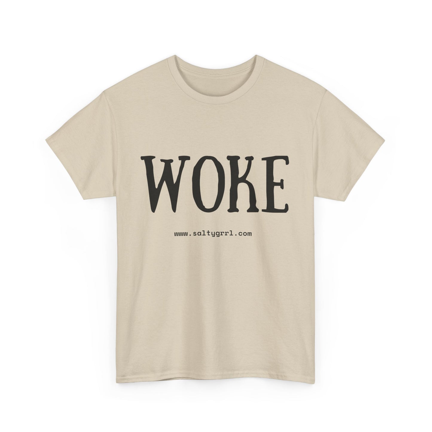 Salty Grrl Says Statement Tee - Woke