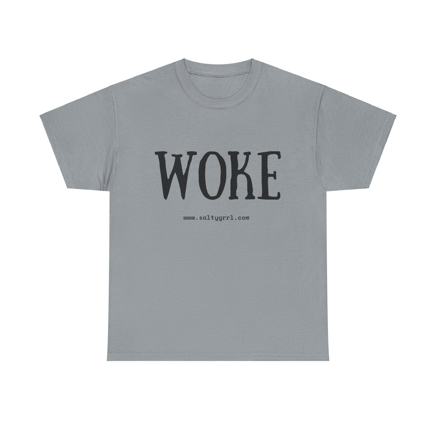 Salty Grrl Says Statement Tee - Woke