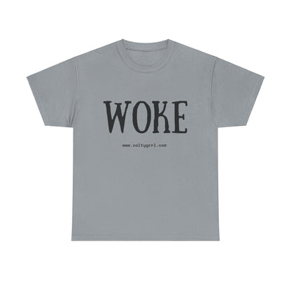 Salty Grrl Says Statement Tee - Woke