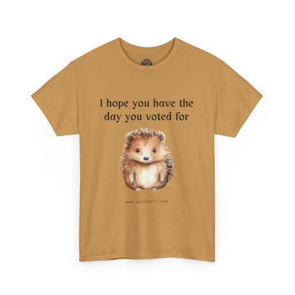 Salty Grrl Statement Tee - 'Hope Hedgehog'