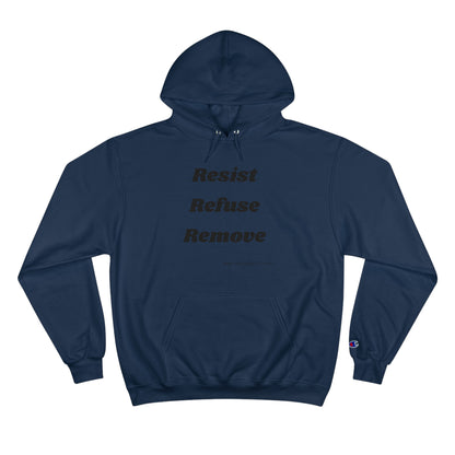 Salty Girl Says Hoodie - Resist Refuse Remove