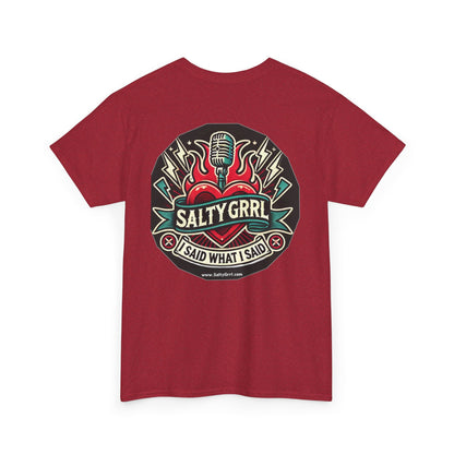 Salty Grrl Says - Human Rights Tee
