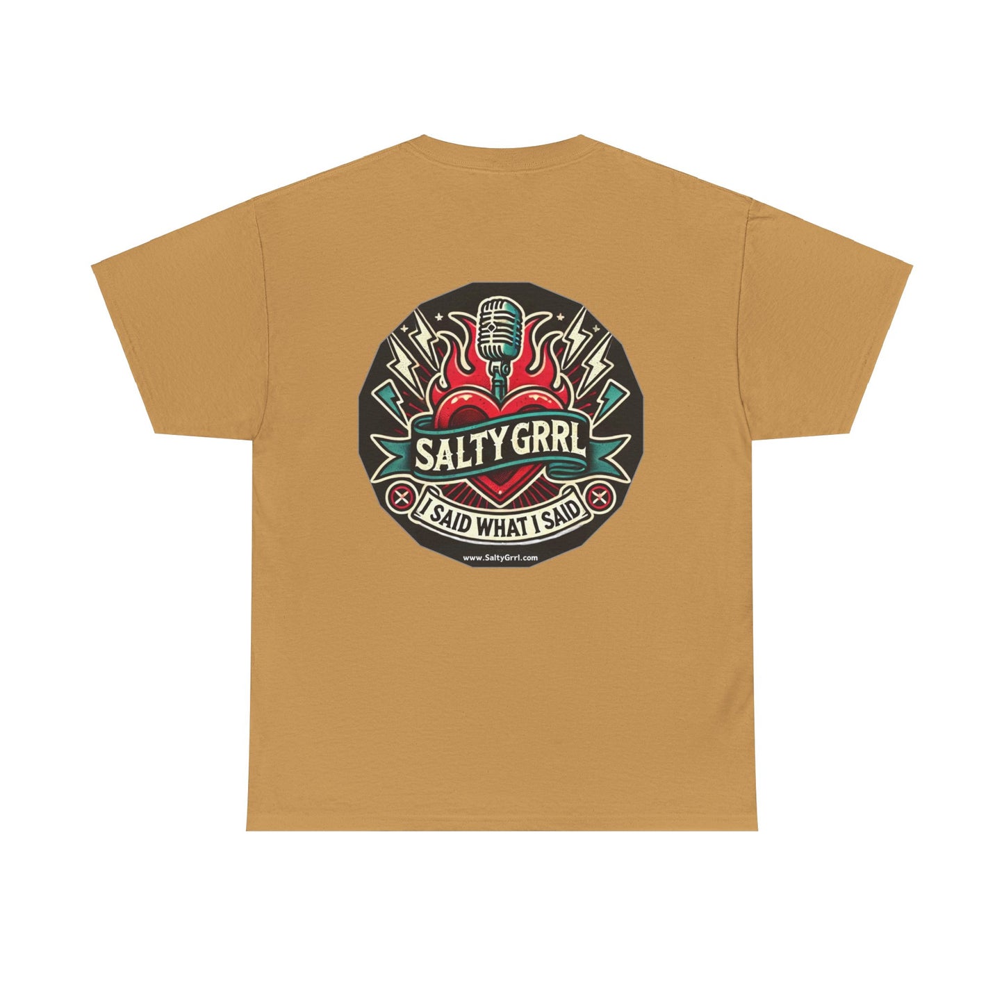 Salty Grrl Says Unisex Heavy Cotton Tee - 'Feral'
