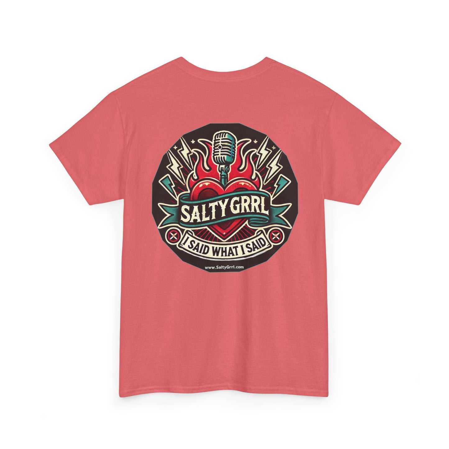 Salty Grrl Says Statement Tee - Woke