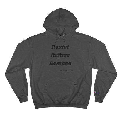 Salty Girl Says Hoodie - Resist Refuse Remove