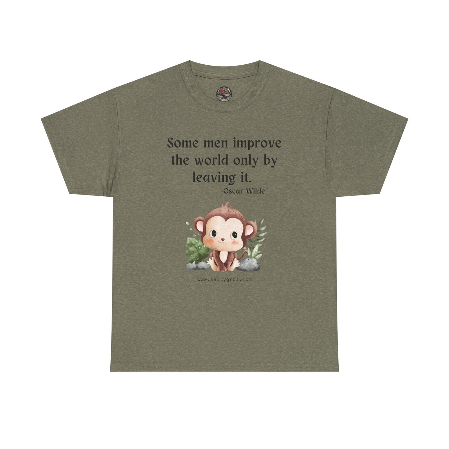 Salty Grrl Statement Tee - 'Some Men'