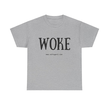 Salty Grrl Says Statement Tee - Woke
