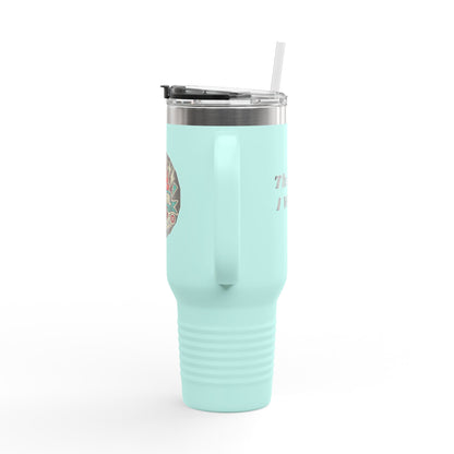 Salty Grrl Insulated Travel Mug - 40oz Motivational Tumbler with Straw