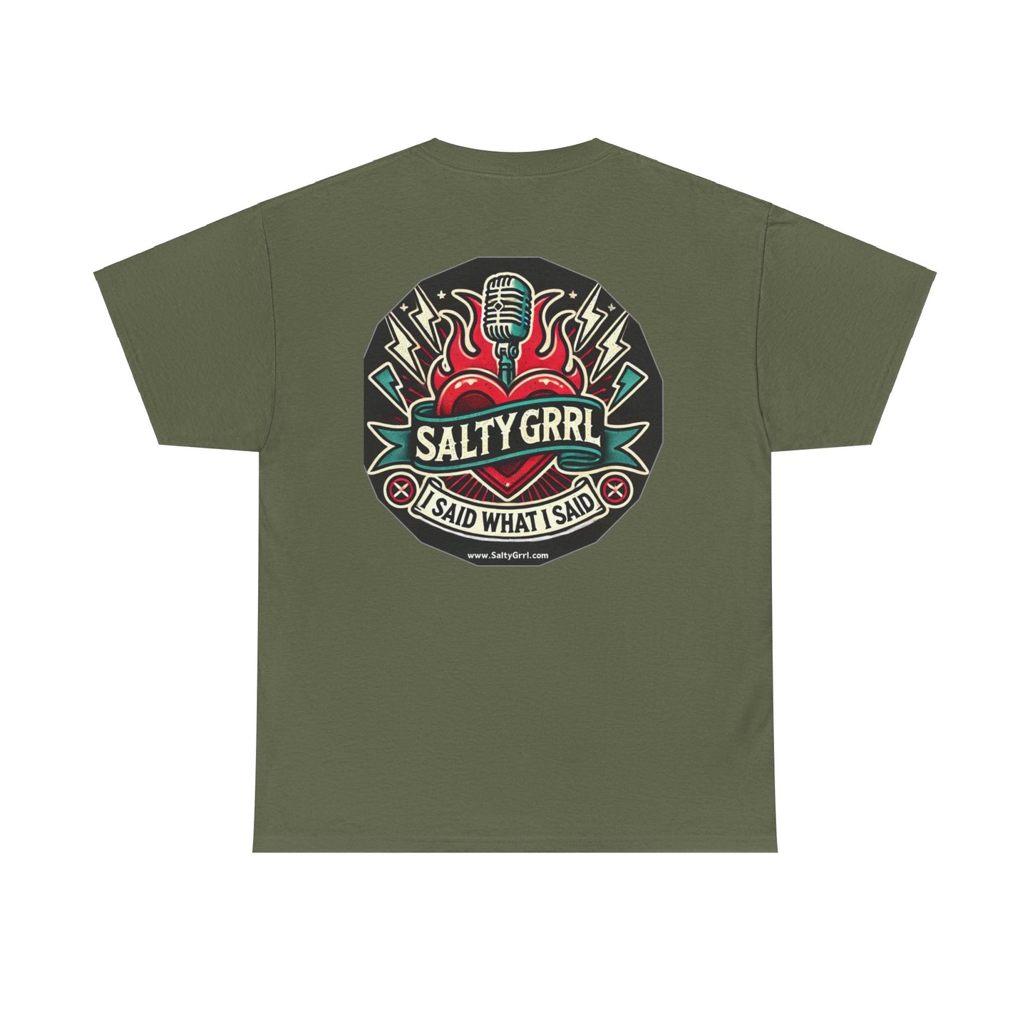 Salty Grrl Says - Human Rights Tee