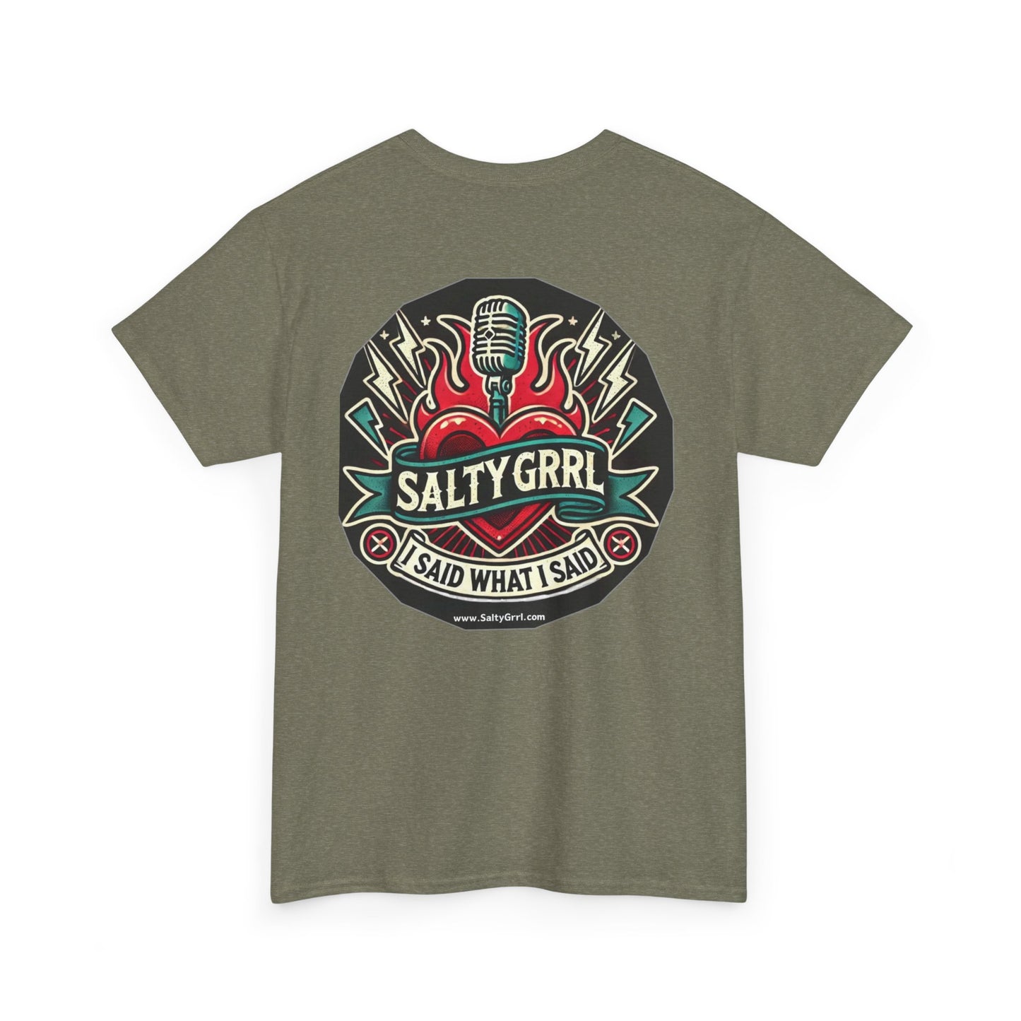 Salty Grrl Says - Human Rights Tee