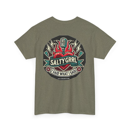 Salty Grrl Says - Human Rights Tee