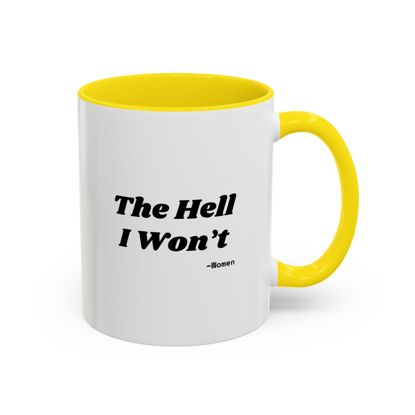 Empowered Women's Accent Coffee Mug