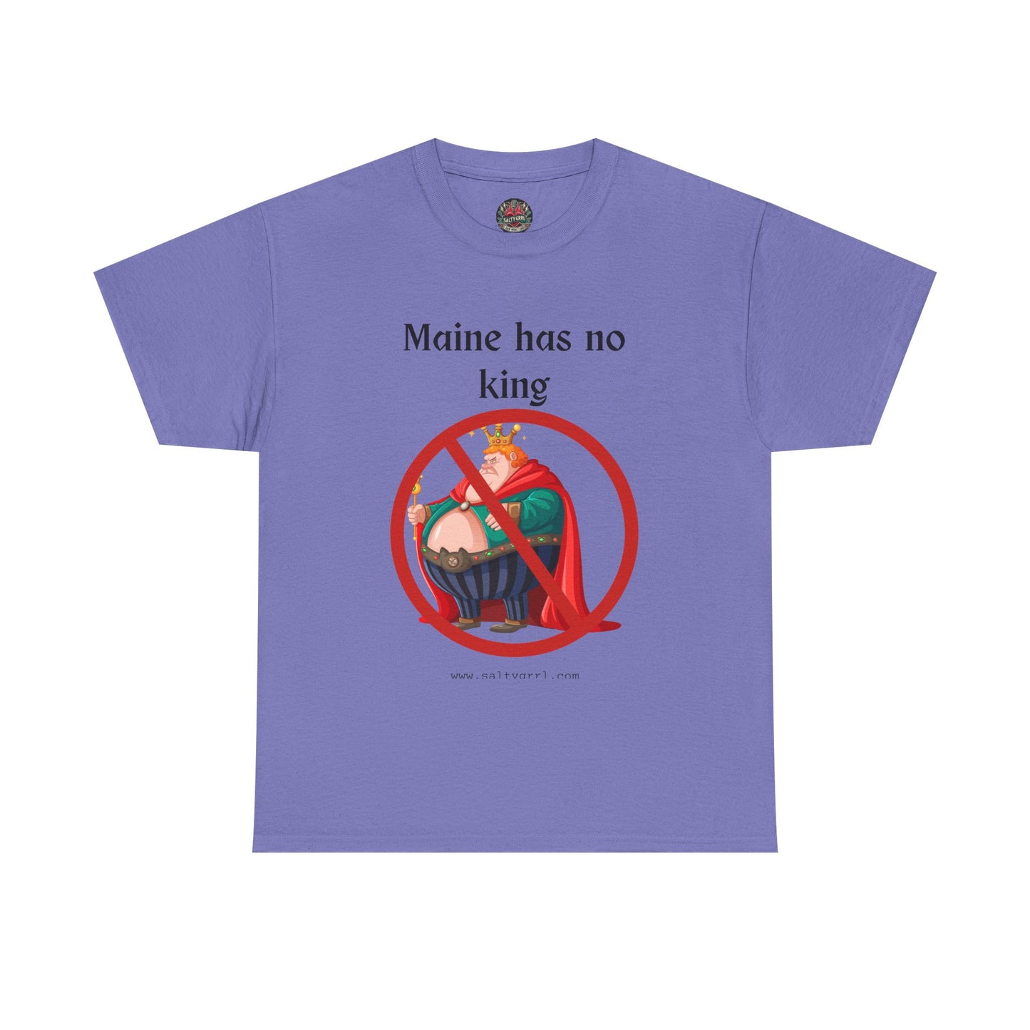 Salty Grrl Statement Tee - 'No King'